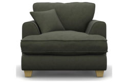 Heart of House Hampstead Fabric Chair - Slate